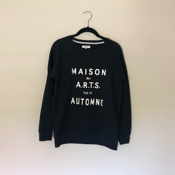 Madewell Sweaters - Madewell Graphic Long-Sleeve Sweater